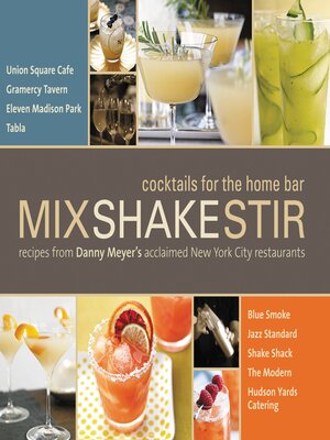Mix Shake Stir - ebook